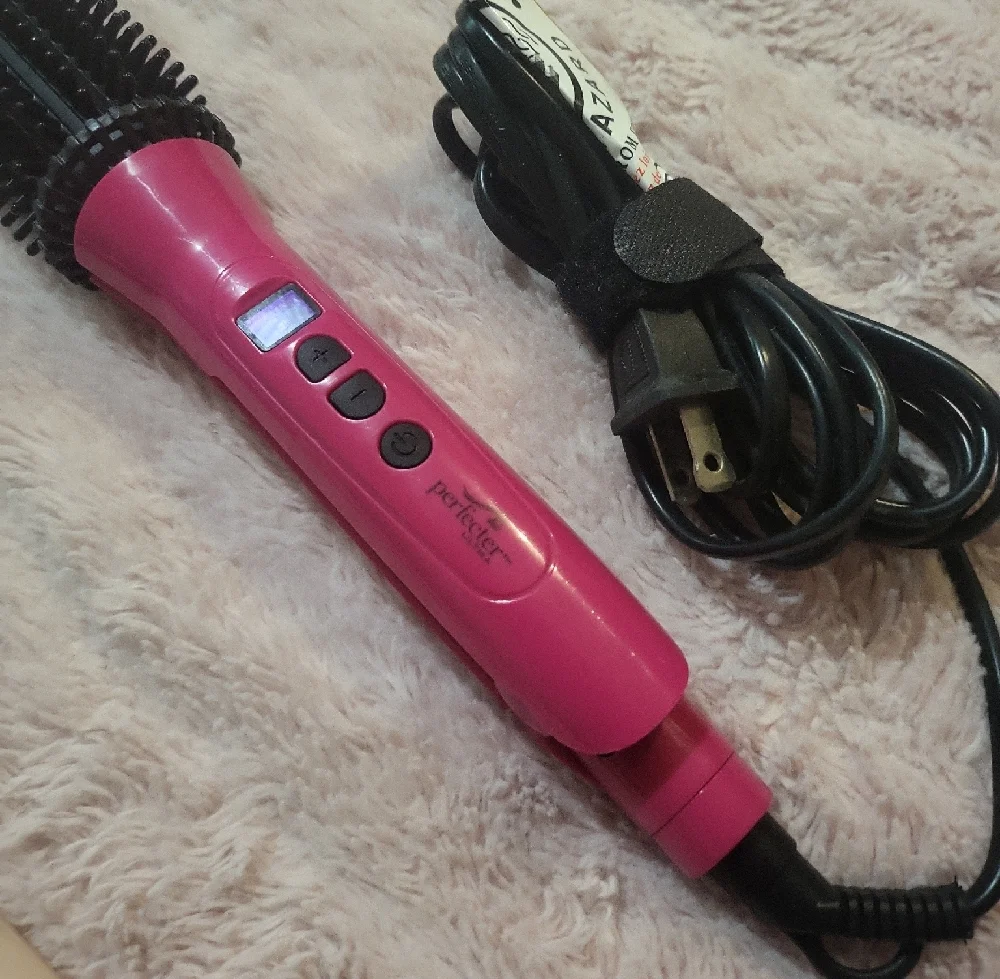 Lange Pink Hair Styling Tool. Conair Hair Waver. Perfecter By Ultra. - Picture 3 of 7